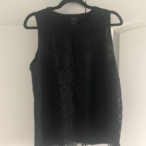 Ann Taylor Factory black lace top